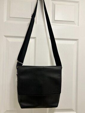 Jack Spade leather messenger style bag
